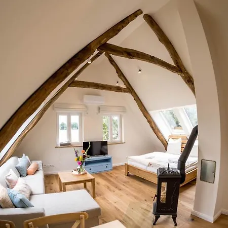 Zum Heuerling Ferienwohung Leinenstube mit Sauna Versmold Exterior foto