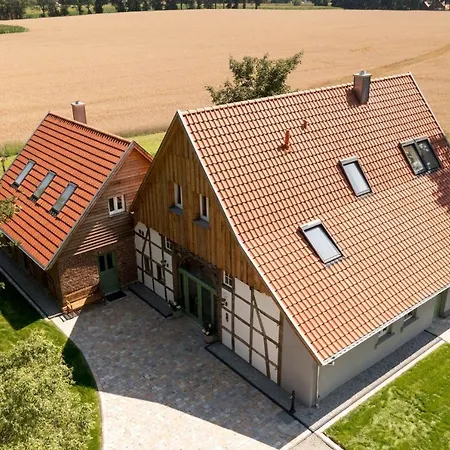Zum Heuerling Ferienwohung Leinenstube mit Sauna Versmold Exterior foto